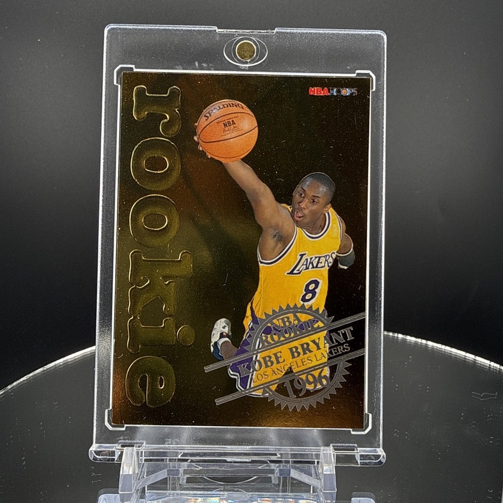 1996/97 Hoops  Kobe Bryant Rookie GOLD HOLO SSP Variation #3 Ultra Rare